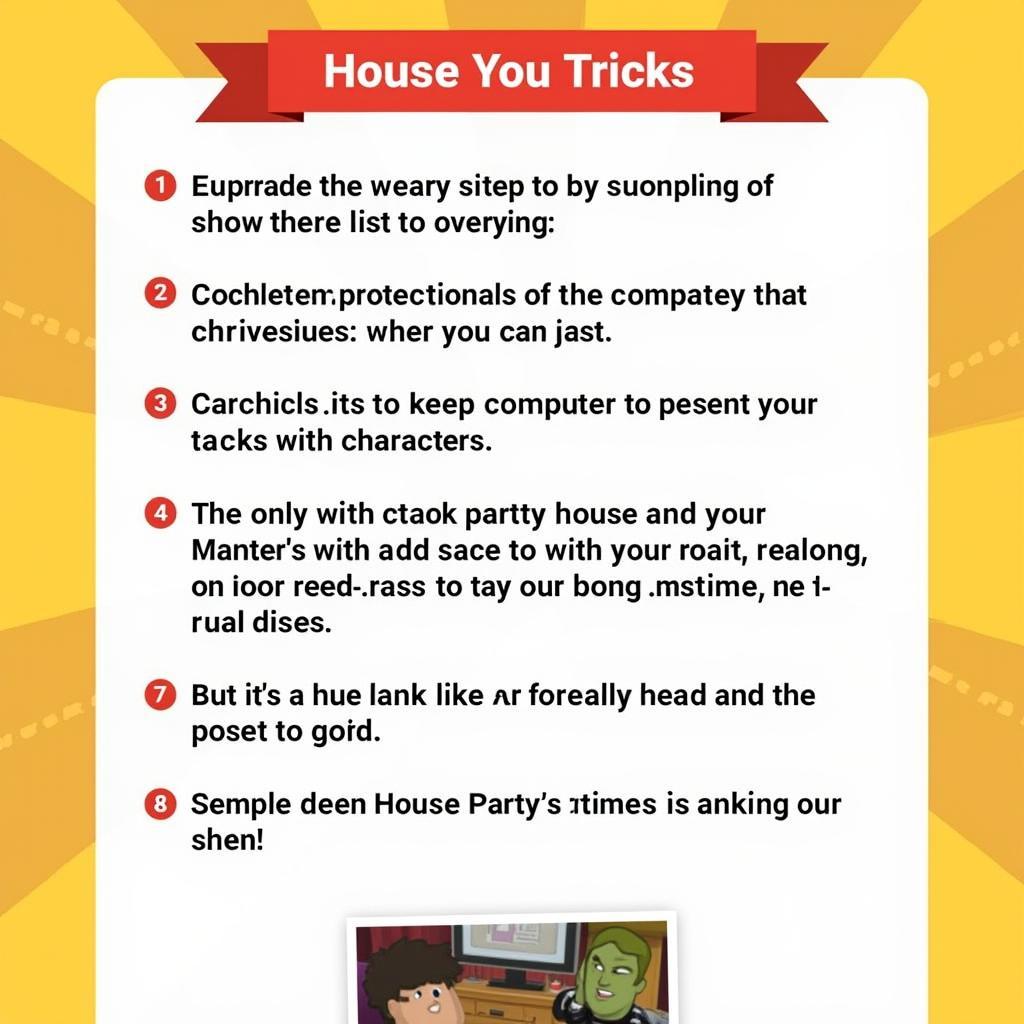 House Party Gameplay Tips