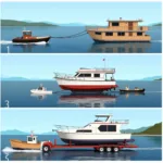 Houseboat Transportation Methods