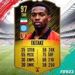 Hugo Ekitike FIFA 23 Player Card