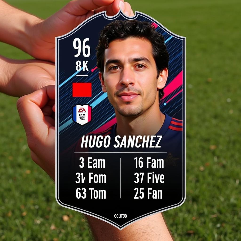 Hugo Sanchez FIFA 23 Icon Card