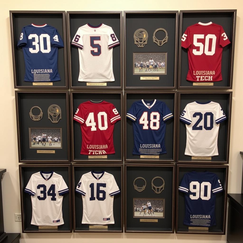 Iconic Louisiana Tech Football Jerseys From Memorable Games