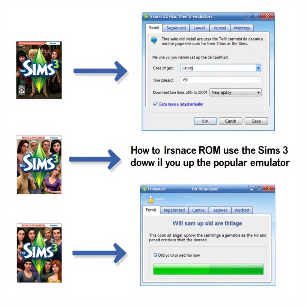 Steps to Install a Sims 3 ROM using an Emulator