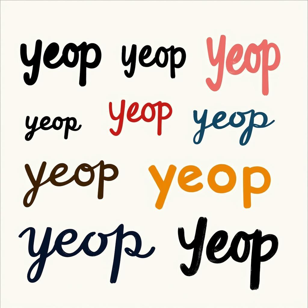 Interpreting the Different Meanings of "Yeop"