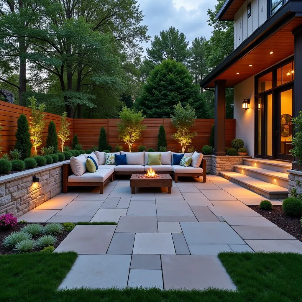 Inviting Outdoor Living Area