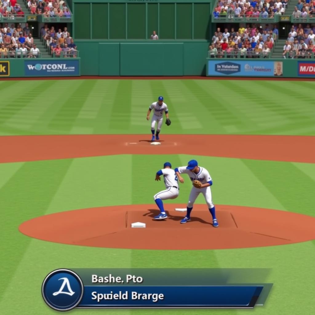 i/o Baseball Gameplay Screenshot