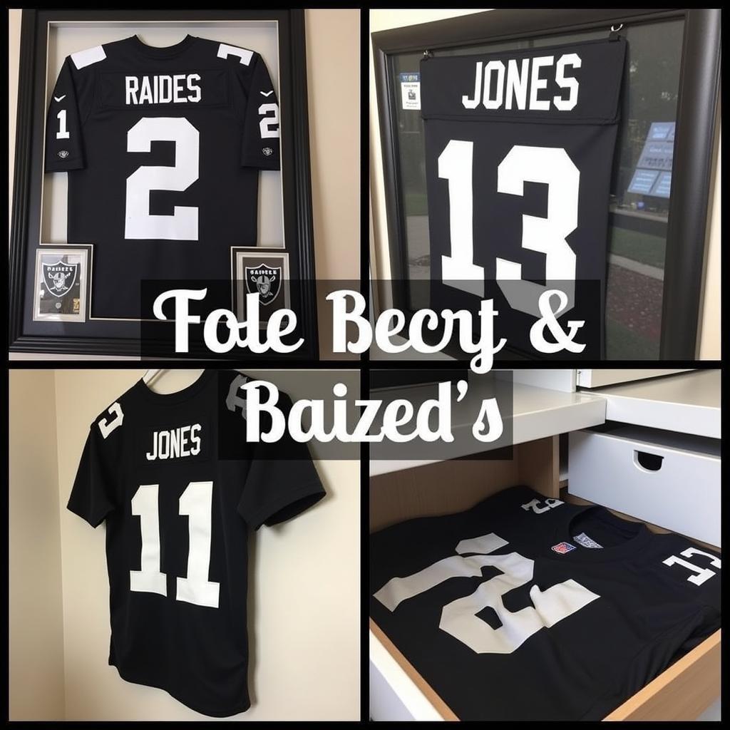 Jack Jones Raiders Jersey Display Options