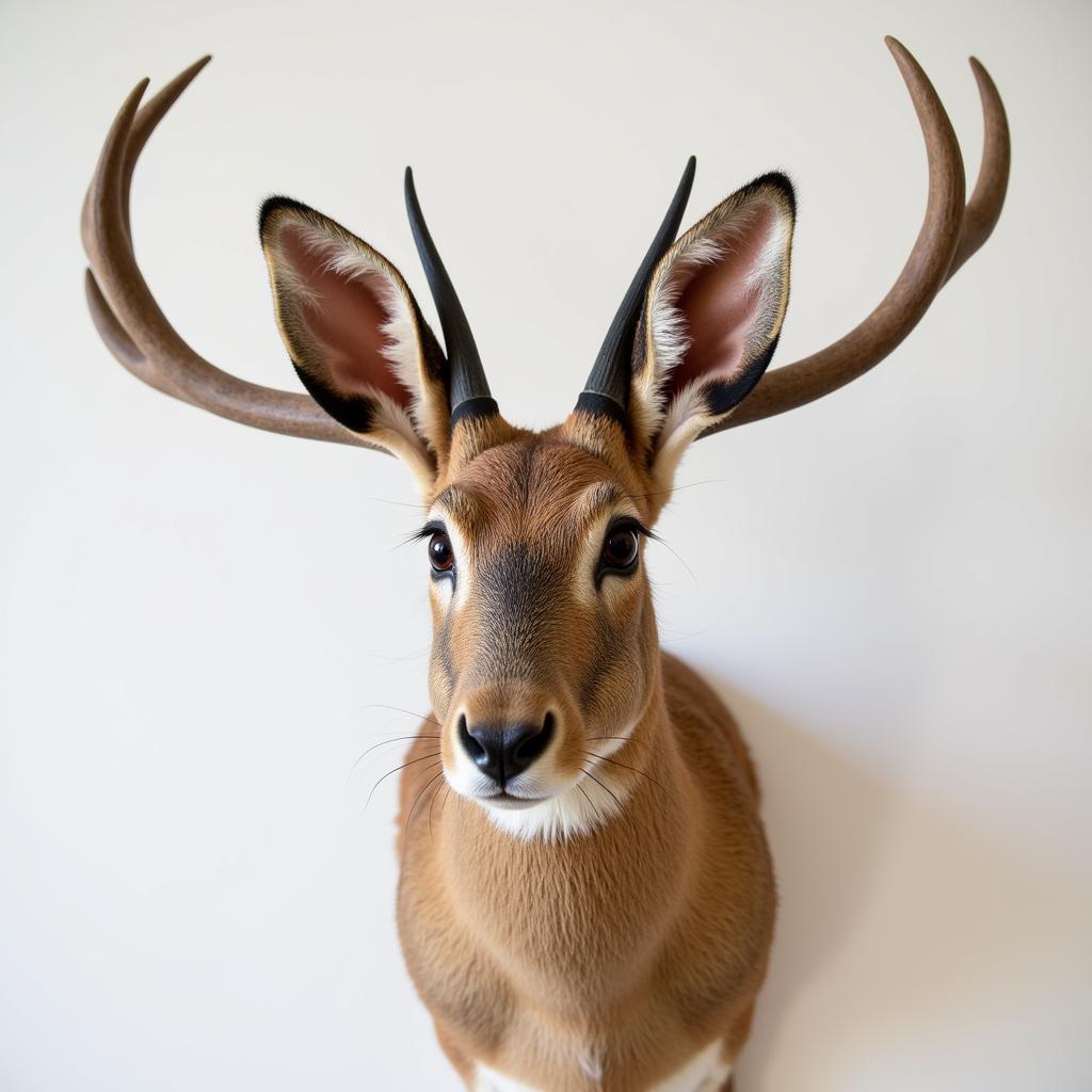 Jackalope Taxidermy Display