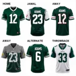 Jamal Adams Jerseys in Different Styles