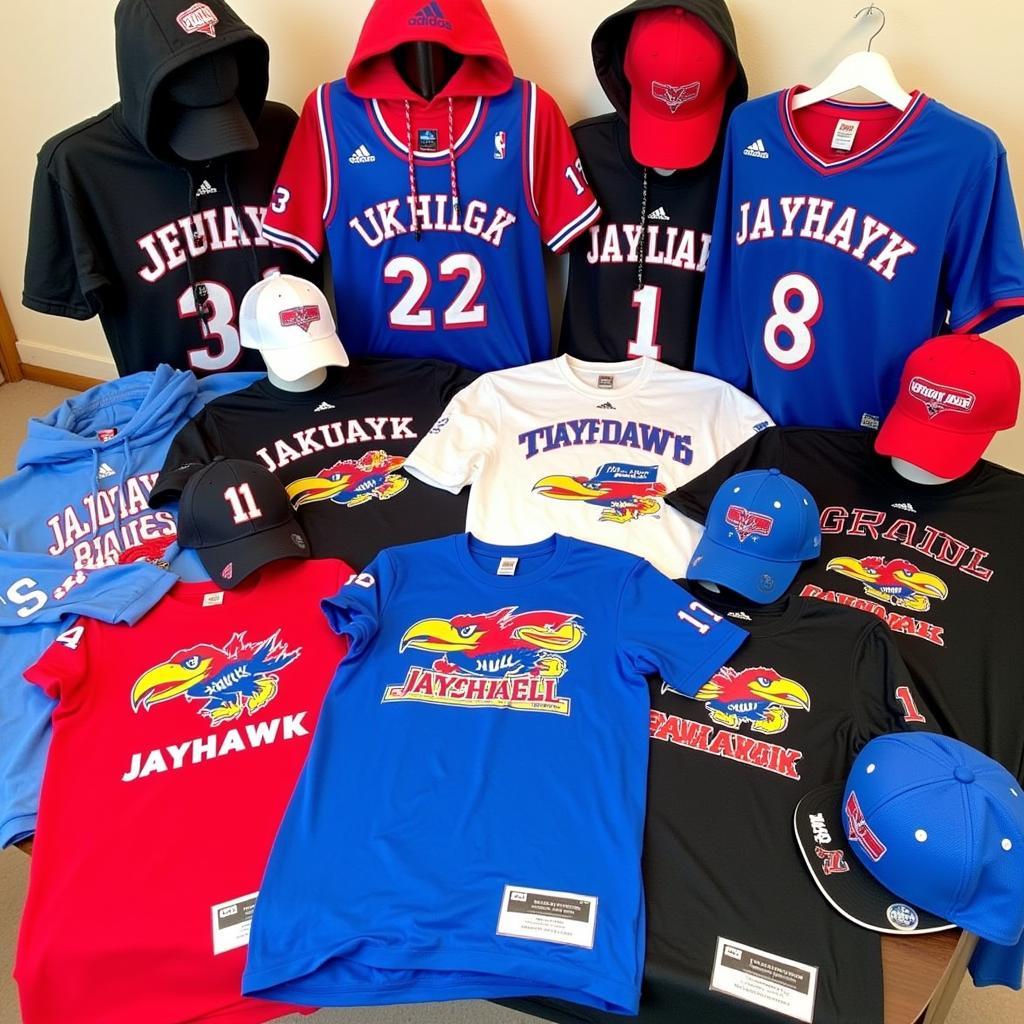 Variety of Jayhawk Gear