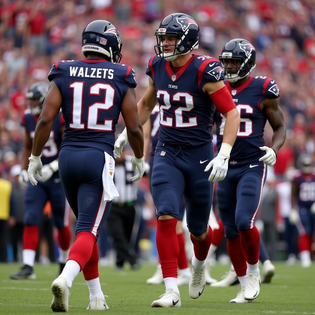 JJ Watt celebrates a crucial sack