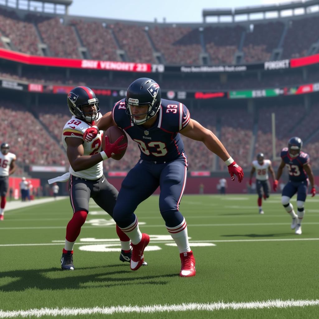 JJ Watt Madden 23 Gameplay Screenshot