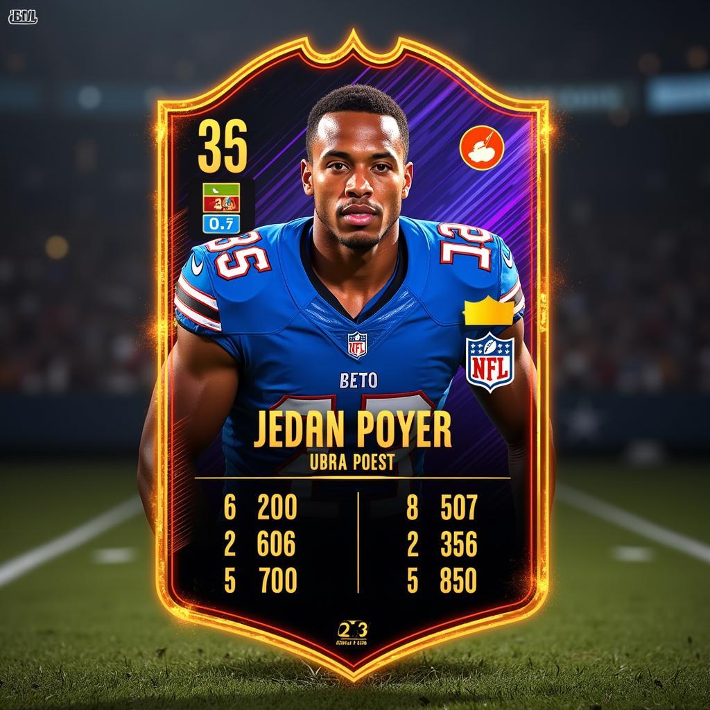 Jordan Poyer Madden 23 Card