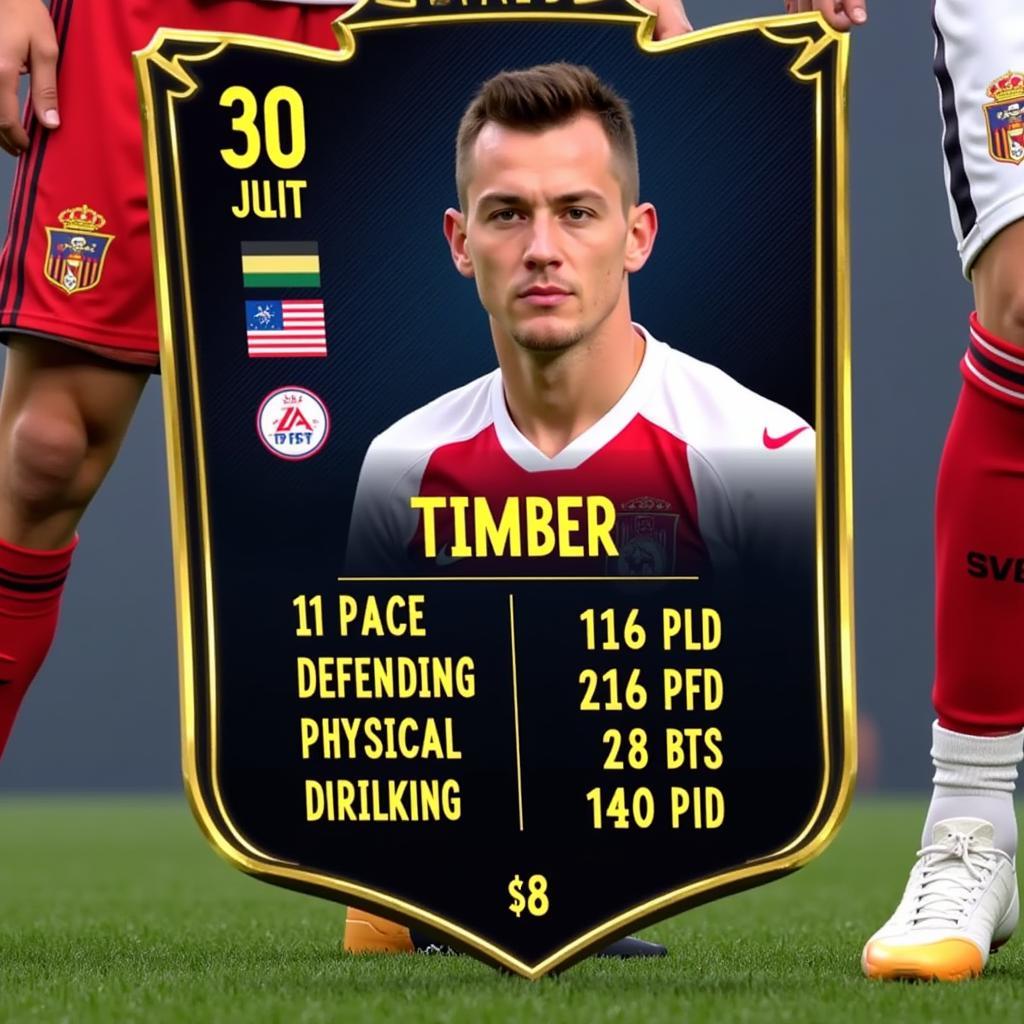 Jurrien Timber FIFA 23 Player Card