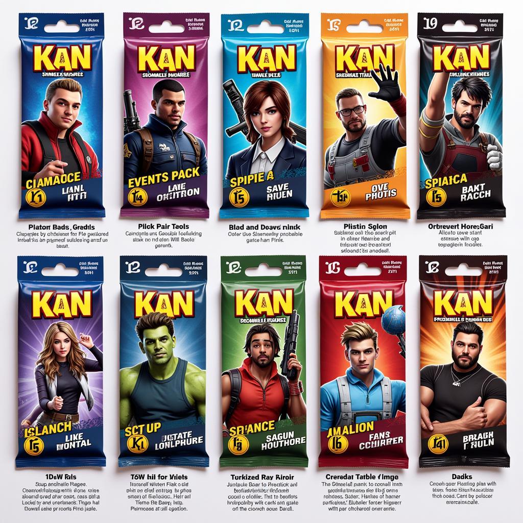 Types of Kan Packs