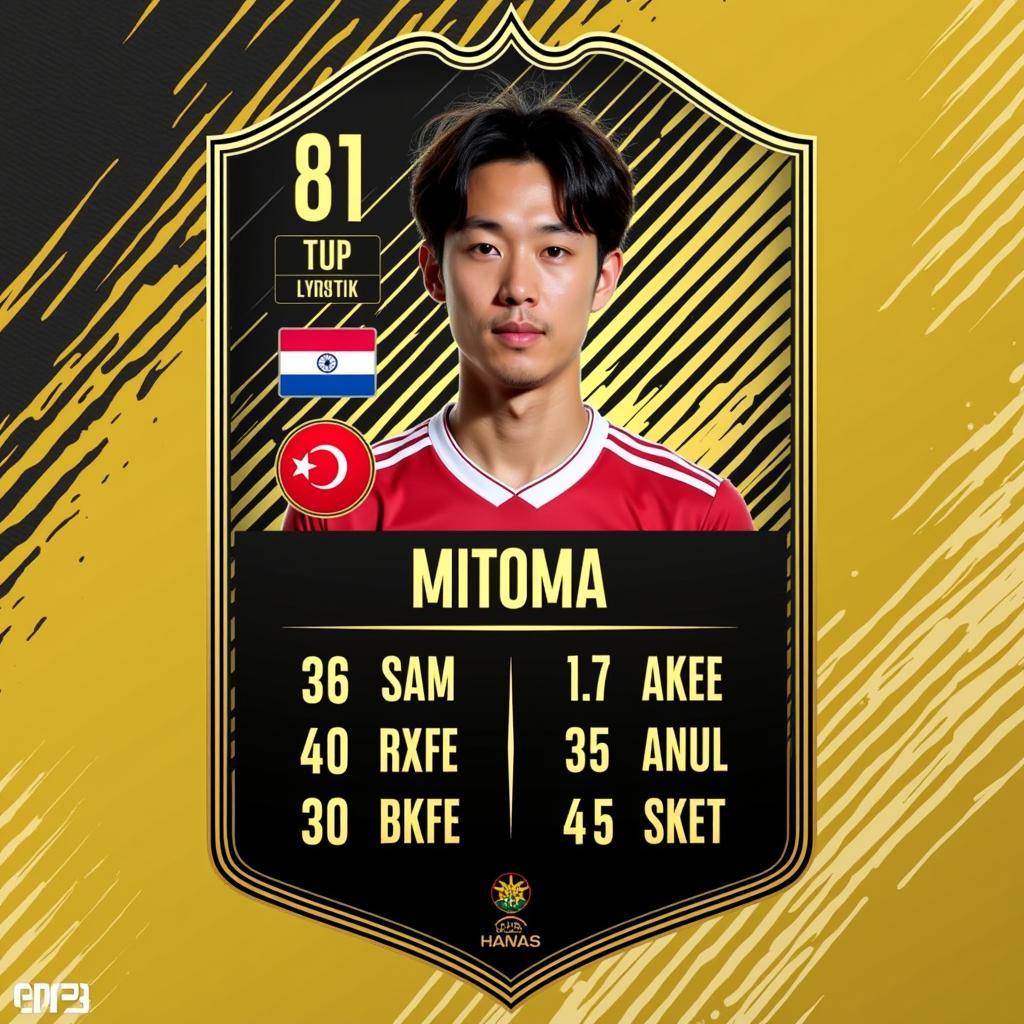 Kaoru Mitoma FIFA 23 Player Card