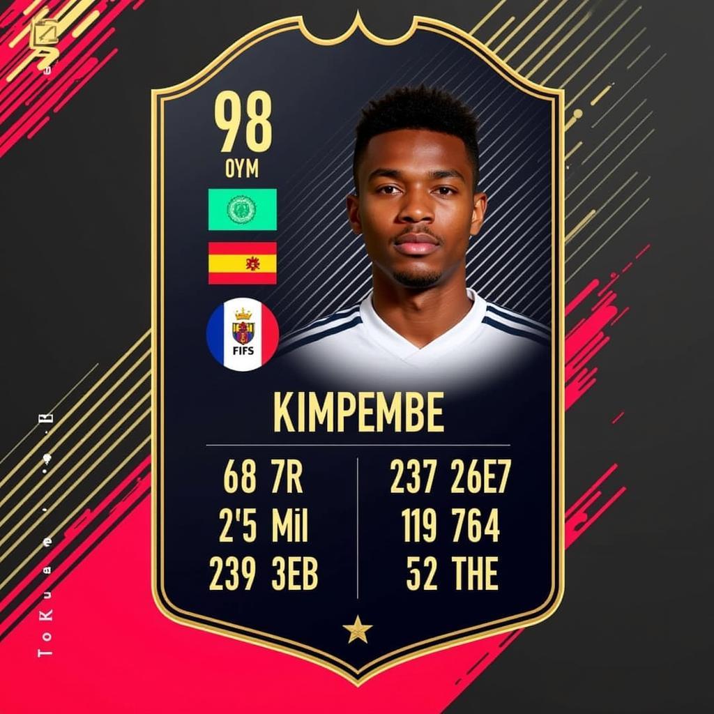 Presnel Kimpembe FIFA 23 Player Card