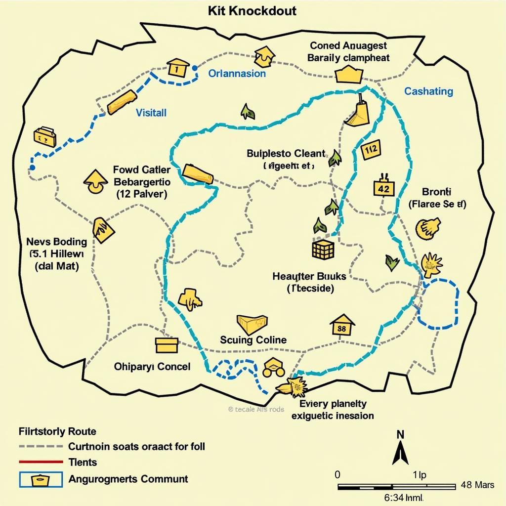 Kit Knockout Map Strategy Diagram