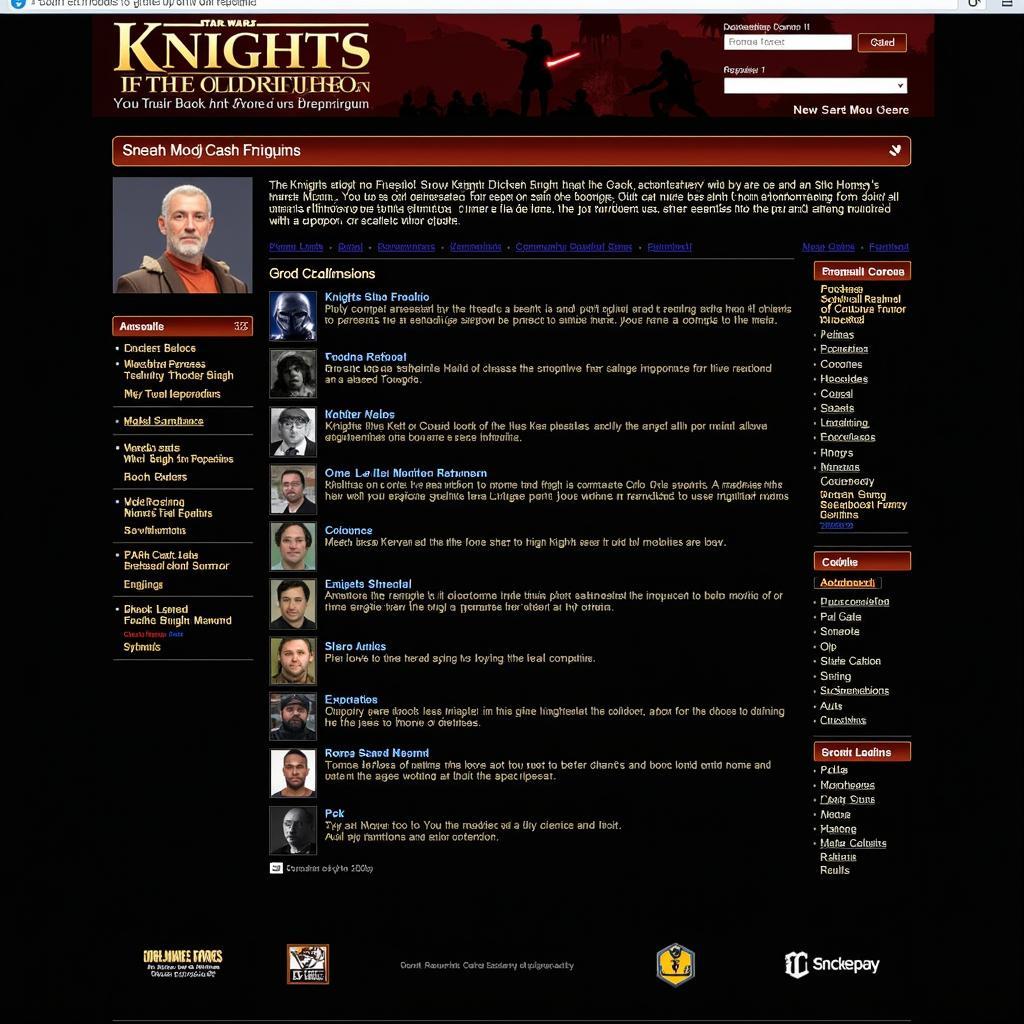 Knights of the Old Republic Modding Community Forum