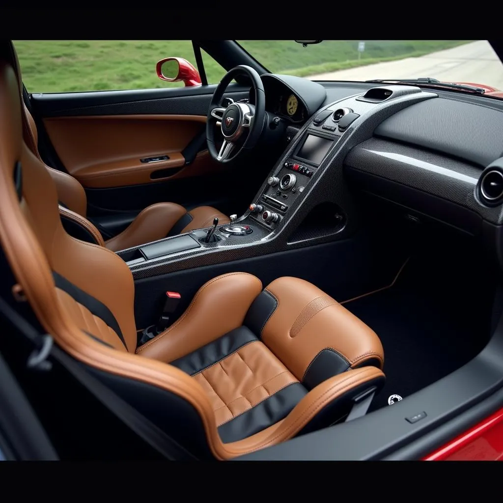 Koenigsegg Interior Detail