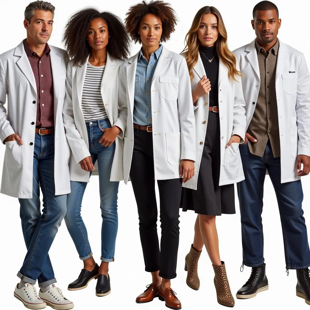 Lab Coat Outfit Subculture Examples