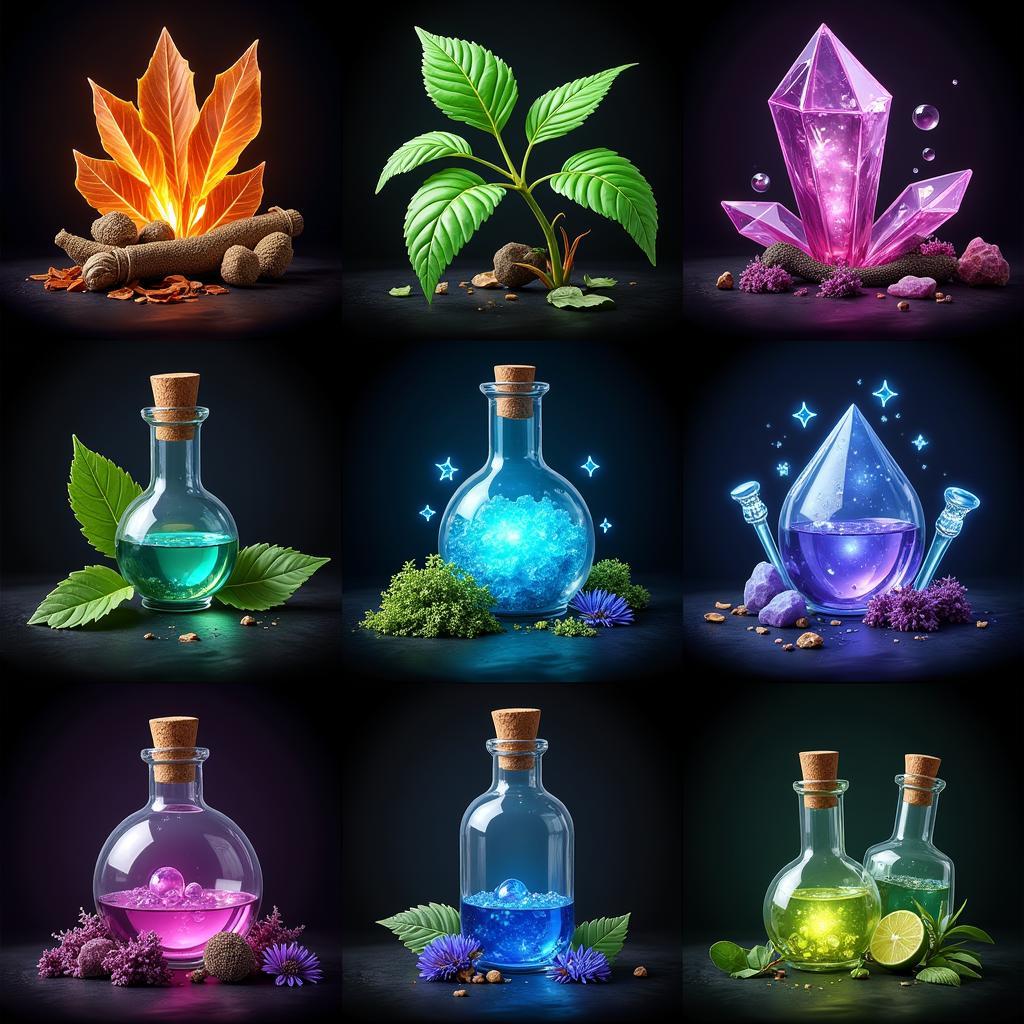 Common Lab Potion Ingredients