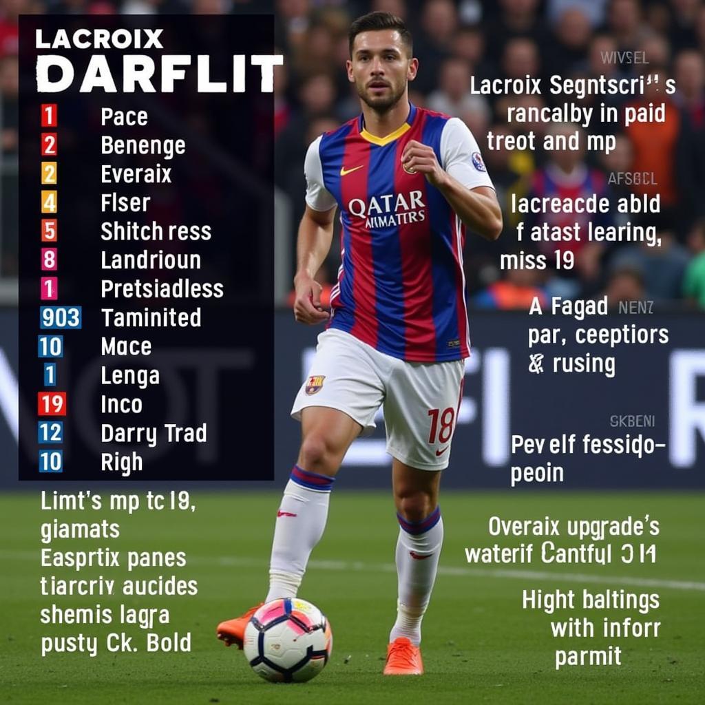 FIFA 23 Lacroix Player Card