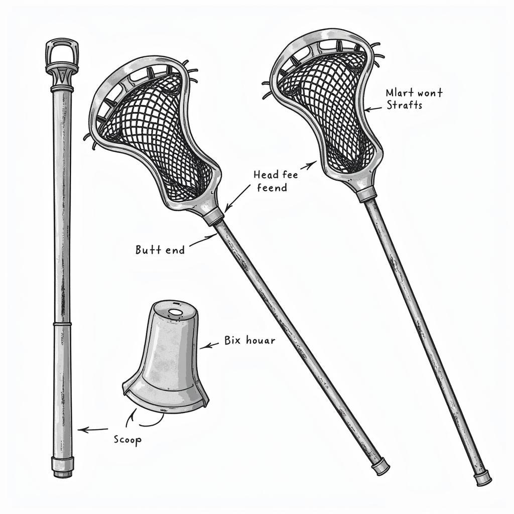 Anatomy of a Lacrosse Defensive Stick