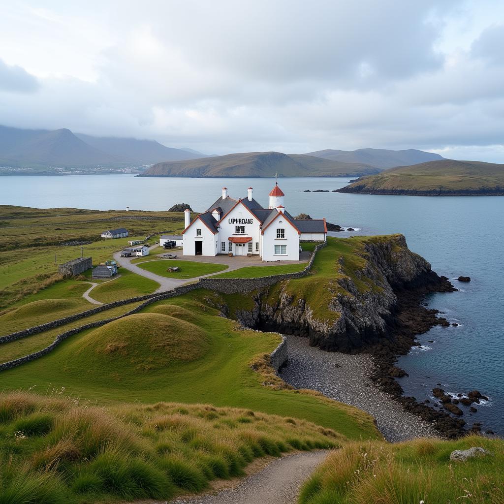 Laphroaig Distillery on Islay