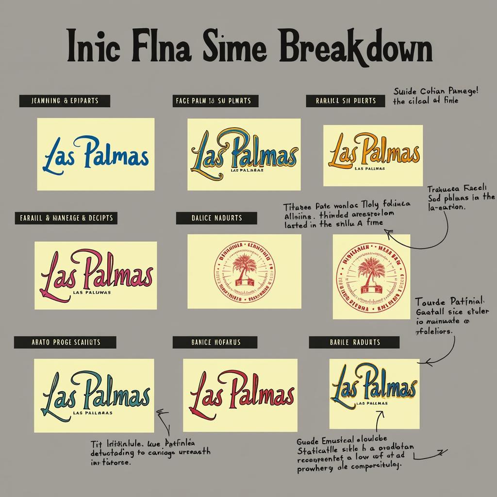 Key Elements of the Las Palmas Logo