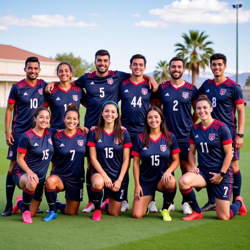 Las Vegas Diversity FC team photo