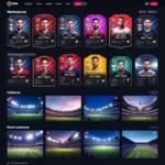 Latium FIFA marketplace interface