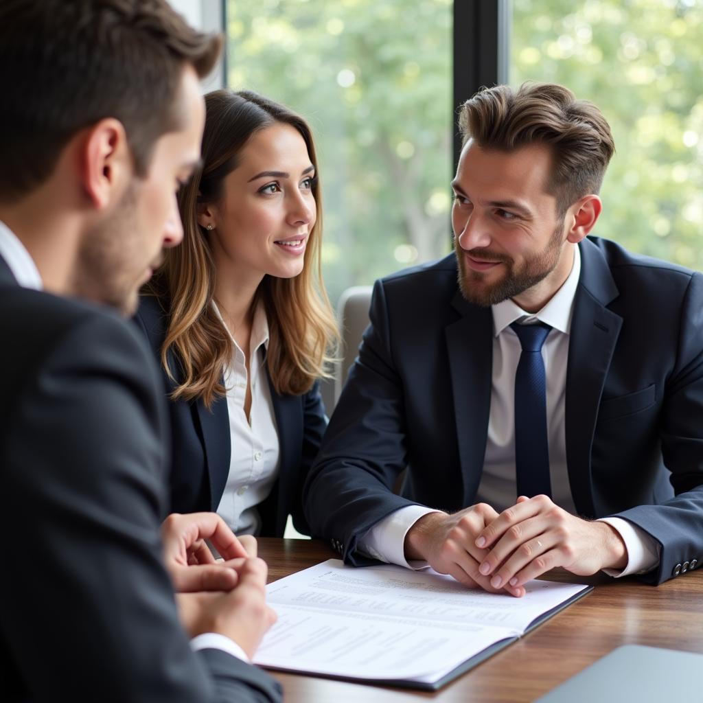 Legal Consultation Between Lawyer and Client