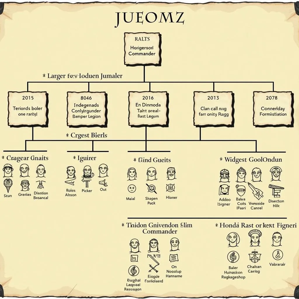 Legion Hierarchy Chart