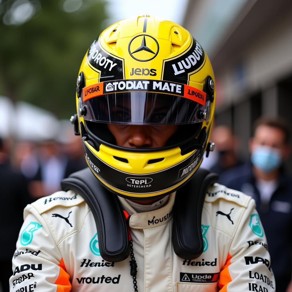 Lewis Hamilton McLaren Helmet