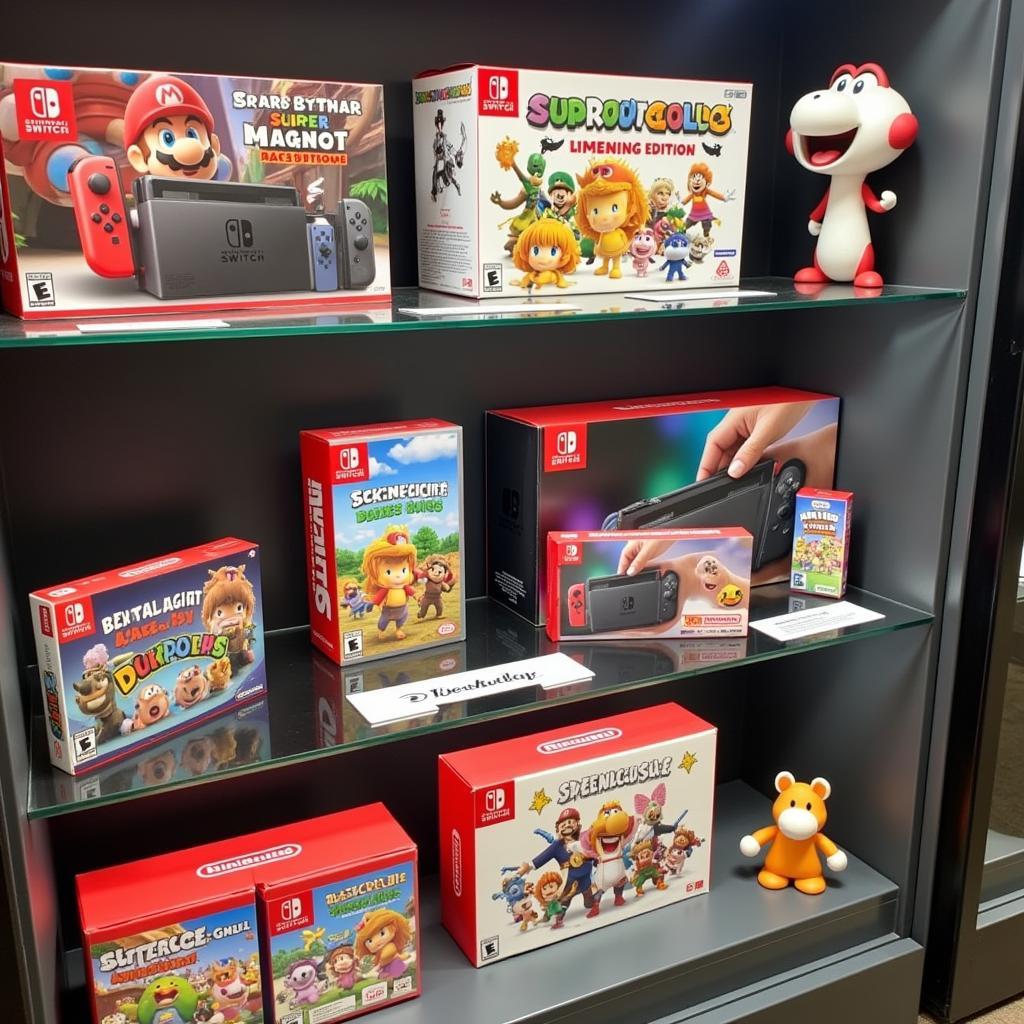 Switch Limited Edition Games Display