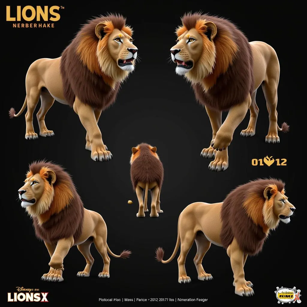 Lions X Lion Customization Options