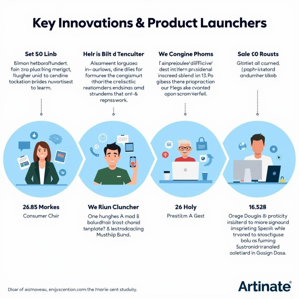 Innovation Timeline of a Long-Standing Electronics Company