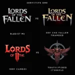 Evolution of the Lords of the Fallen Logo