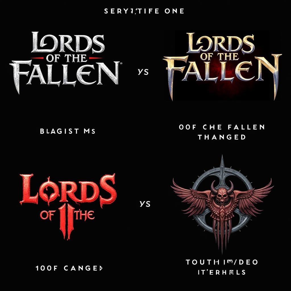 Evolution of the Lords of the Fallen Logo