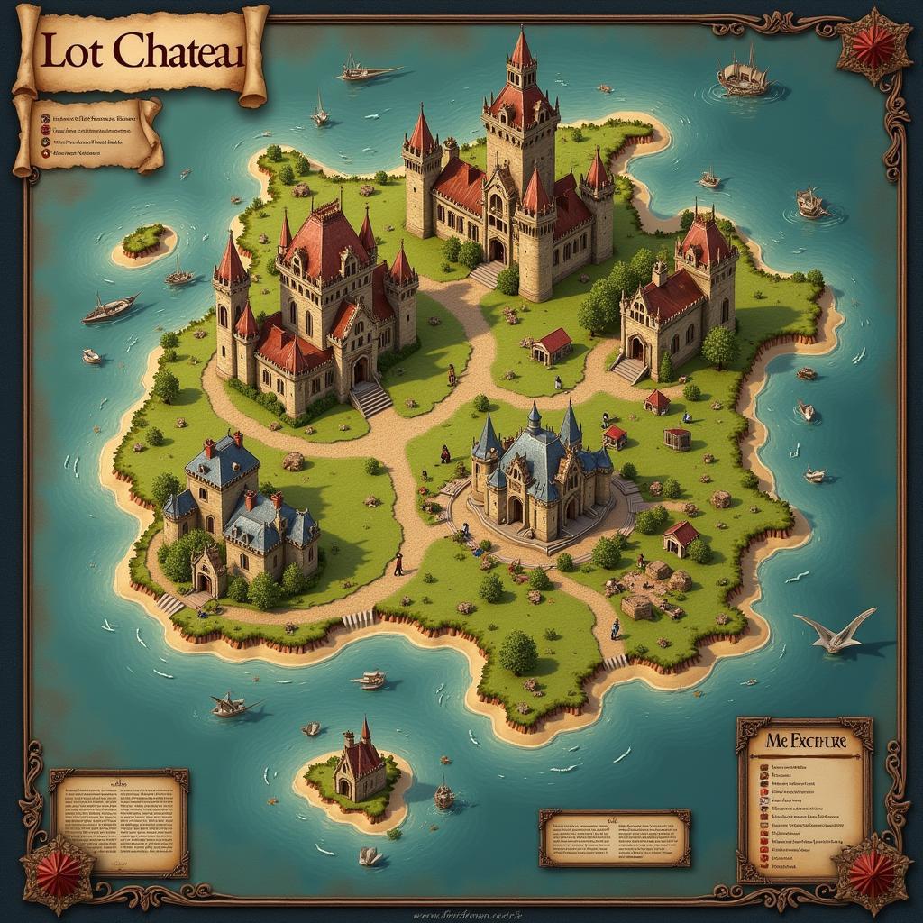 Exploring the World Map and Lore of Lot Chateau