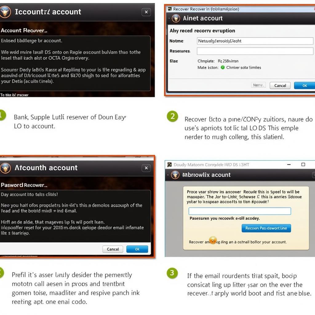 LOTRO Account Recovery Process