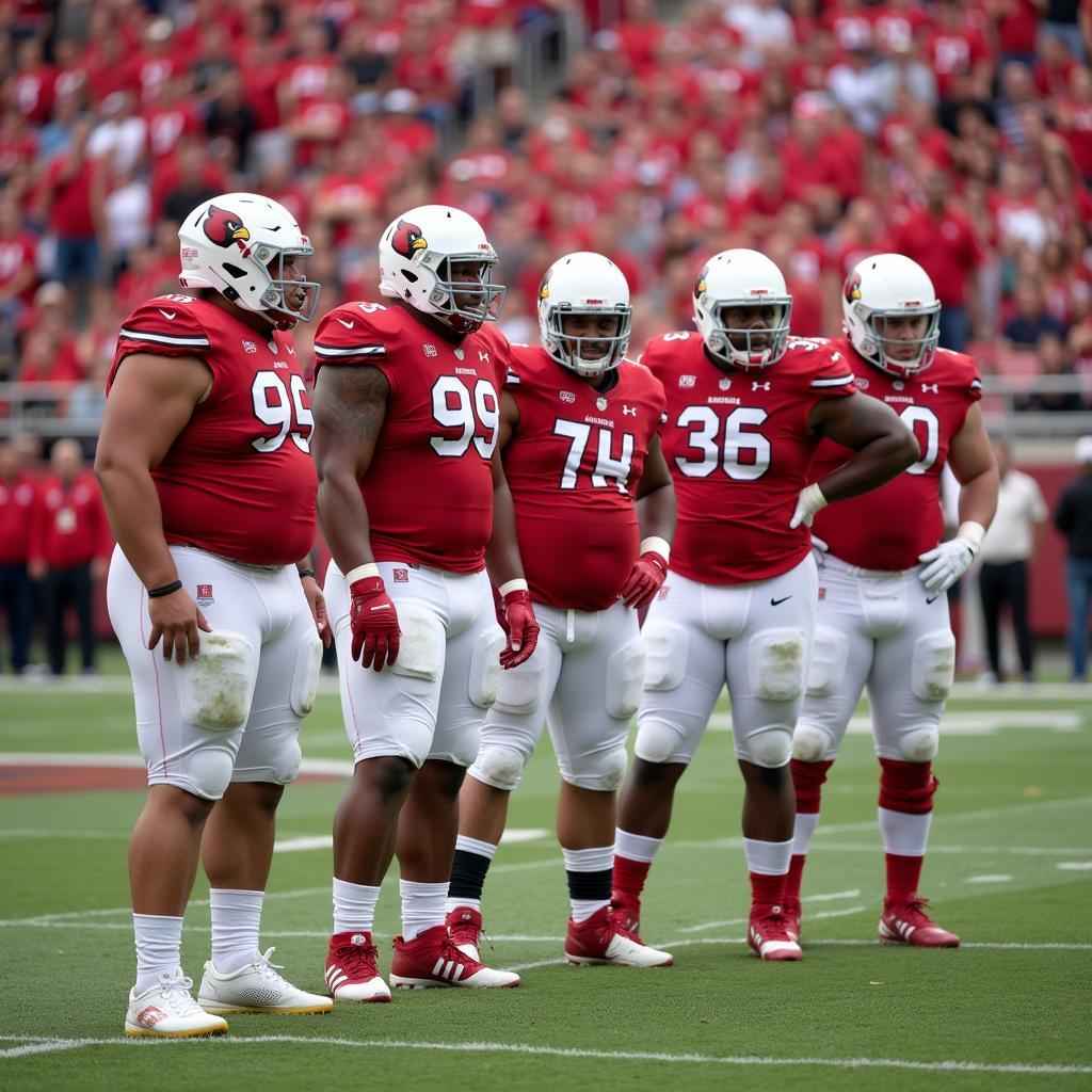 Louisville Cardinals Offensive Line