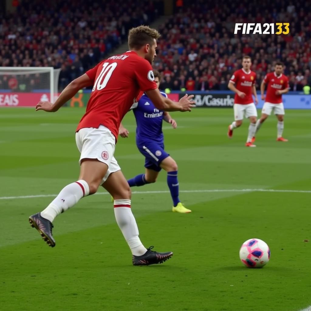 Luke Shaw Crossing in FIFA 23