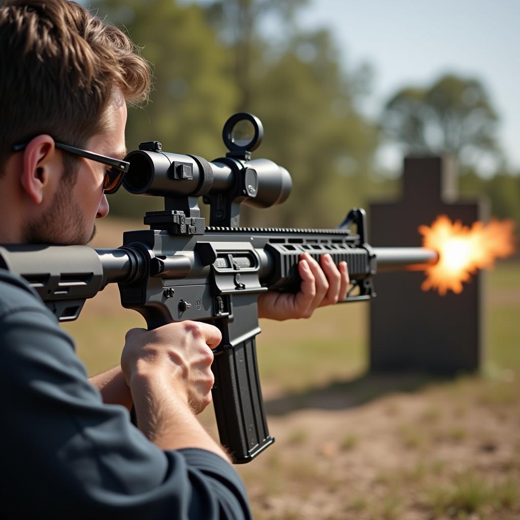 Mac 10 at Gun Range