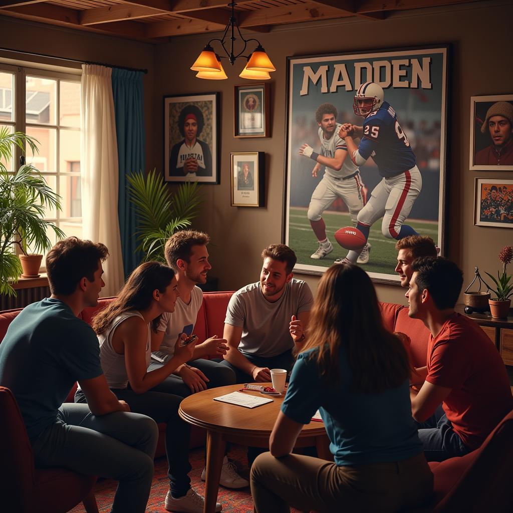 Madden Poster as Conversation Starter