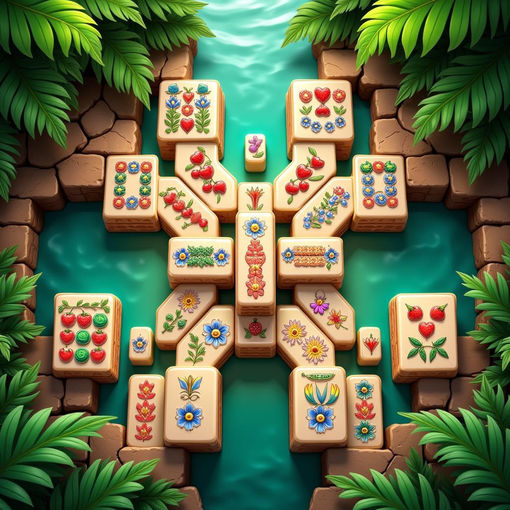 Mahjong Jungle Gameplay Screenshot