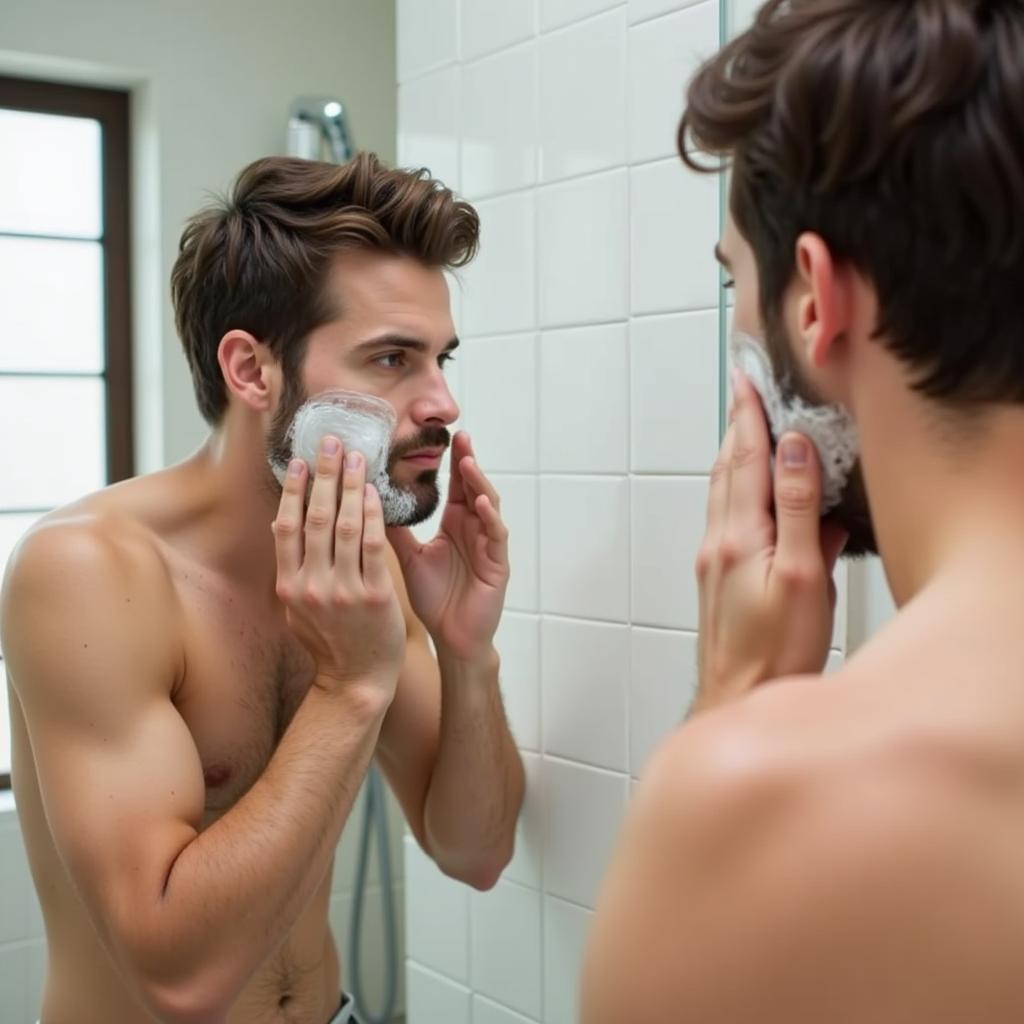 Shaving with the grain for a smooth experience