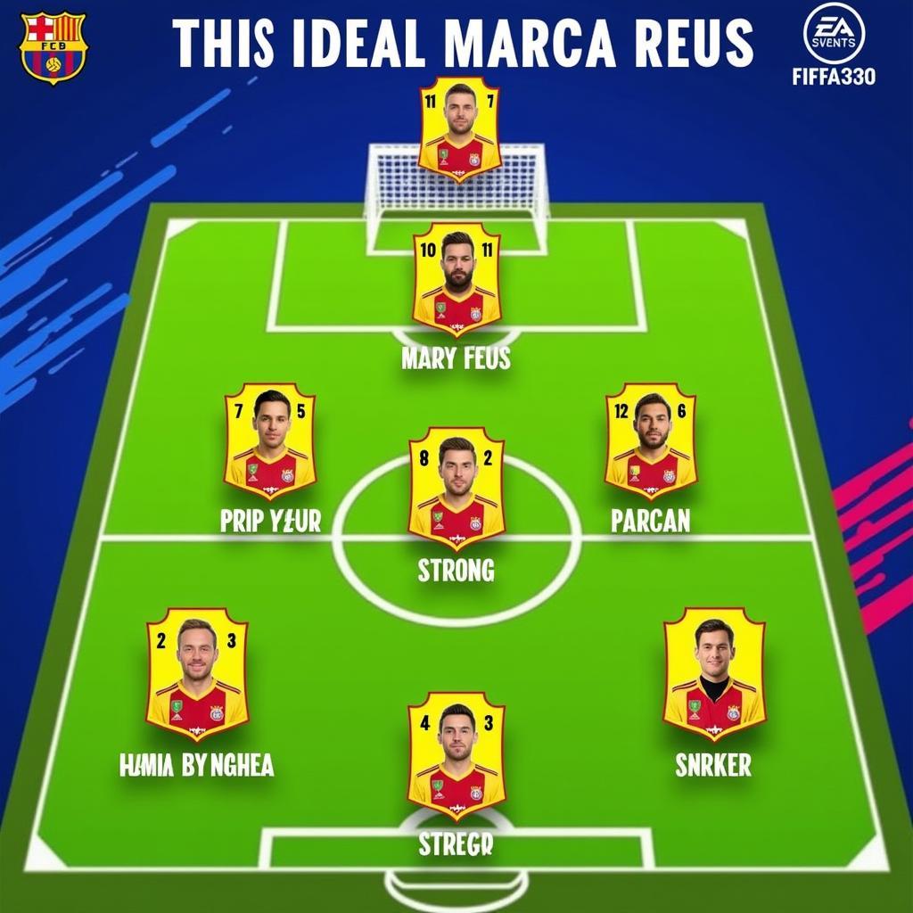 Marco Reus FIFA 23 Ideal Team Composition