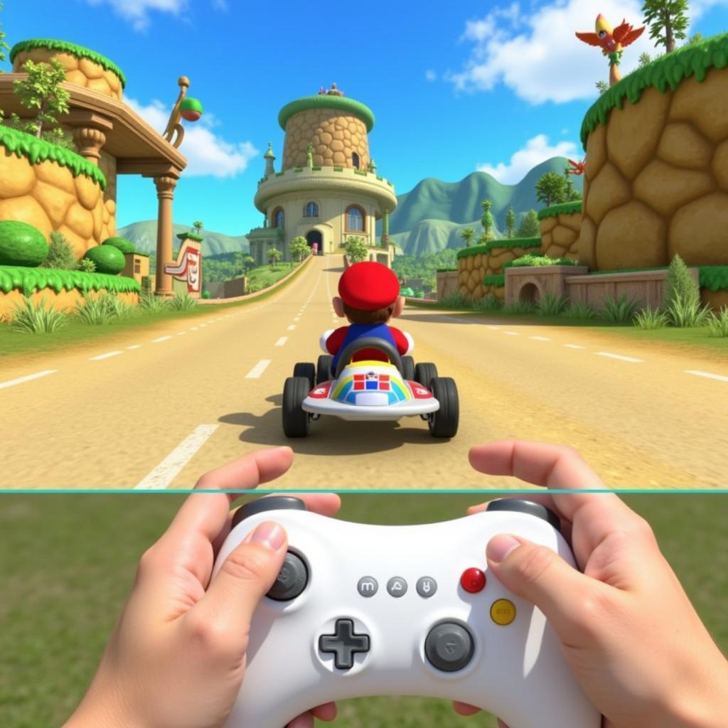 Mario Kart Wii and Motion Controls