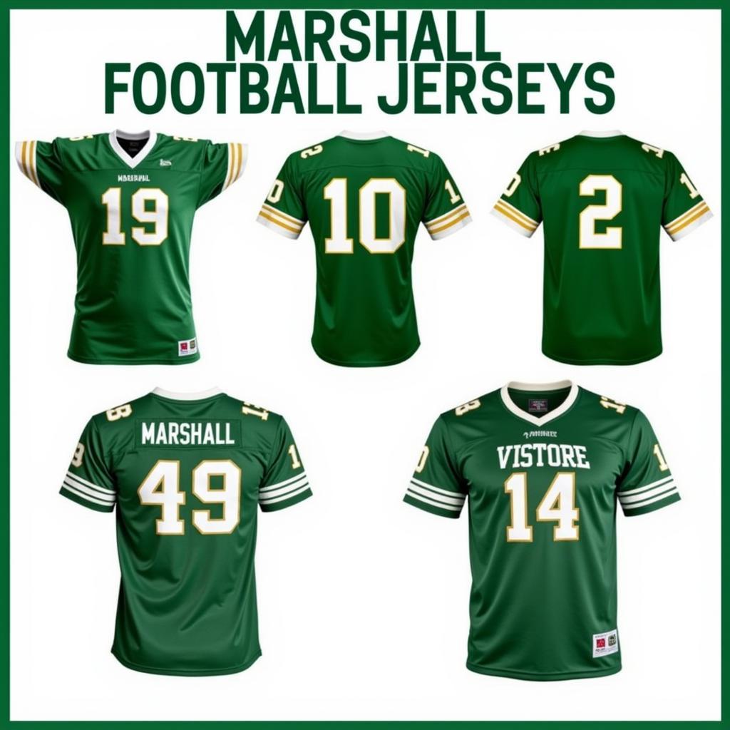 Marshall Football Jersey Styles: Classic, Replica, and Vintage